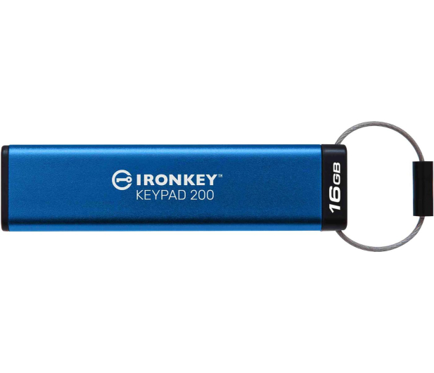 Kingston 16GB IronKey Keypad 200 FIPS 140-3 Lvl 3 AES-256 - 1070335 - zdjęcie 2
